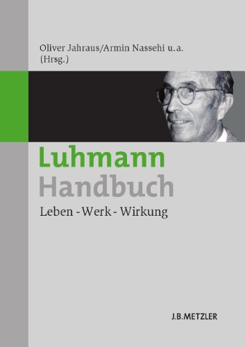 Luhmann Handbuch